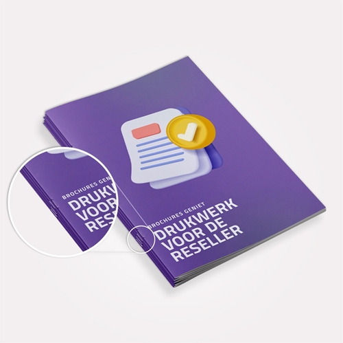 Toon details van Brochure - Geniet -  Direct mailing - Test